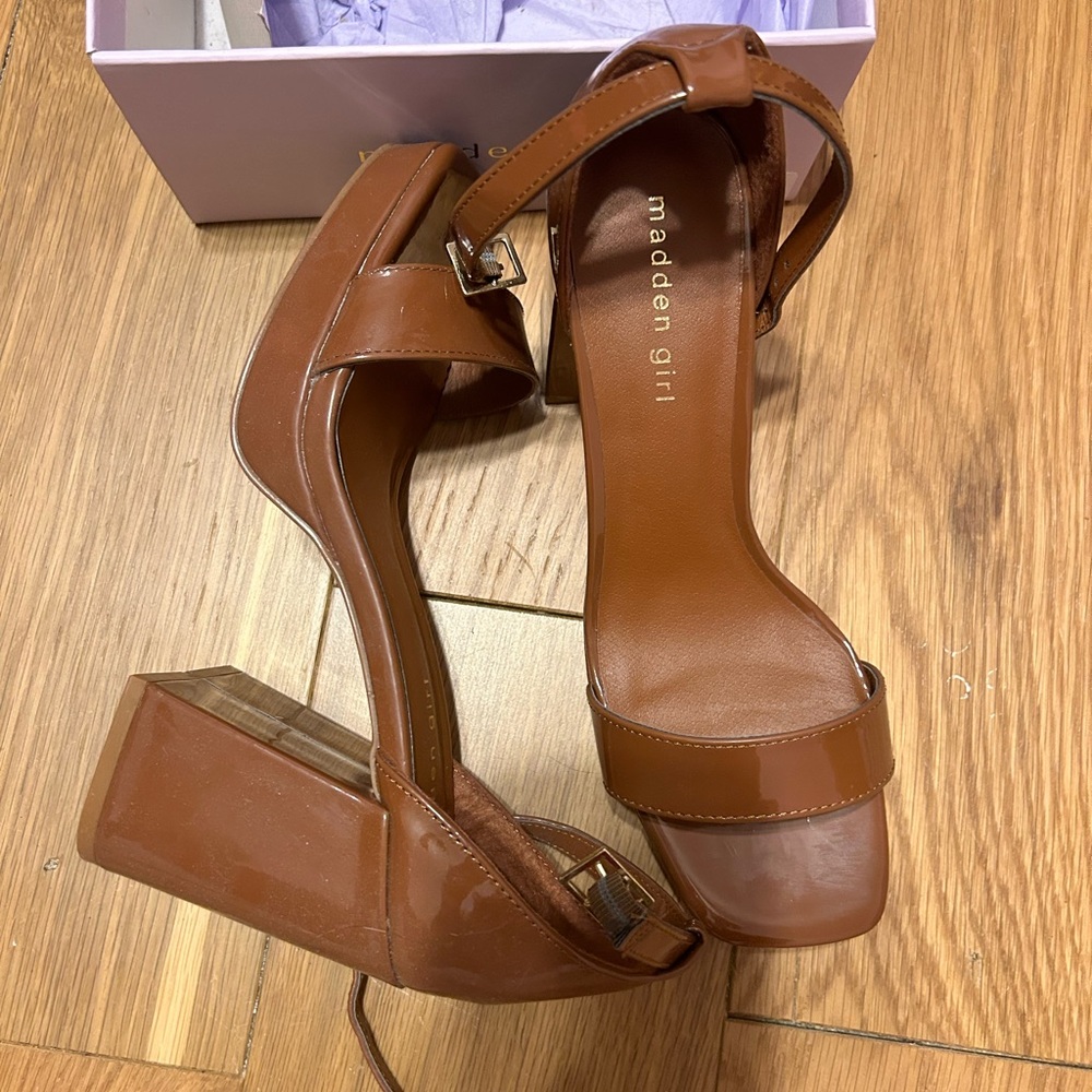 Madden Girl Chunky Heels